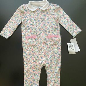 Ralph Lauren Floral Girl Coverall - size 9M